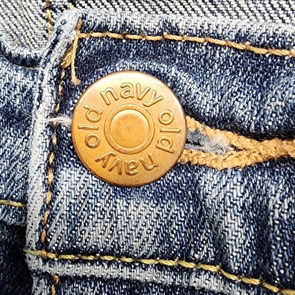 Old Navy Jeans Womens 10 Blue The Flirt Mid Rise Boot Cut Stretch Casual Y2K - Picture 2 of 13